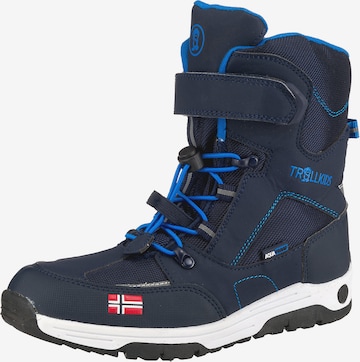 TROLLKIDS Boots 'Kids Lofoten Winter Boots XT' in Blauw: voorkant