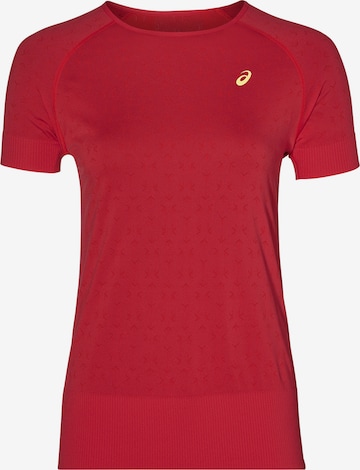 ASICS Performance Shirt in Red: front