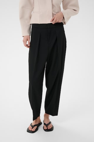 Barrel Pantalon 'CadieIW' InWear en noir : devant