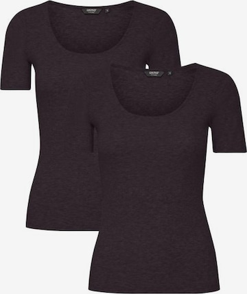 T-shirt ' Isan ' Oxmo en noir : devant