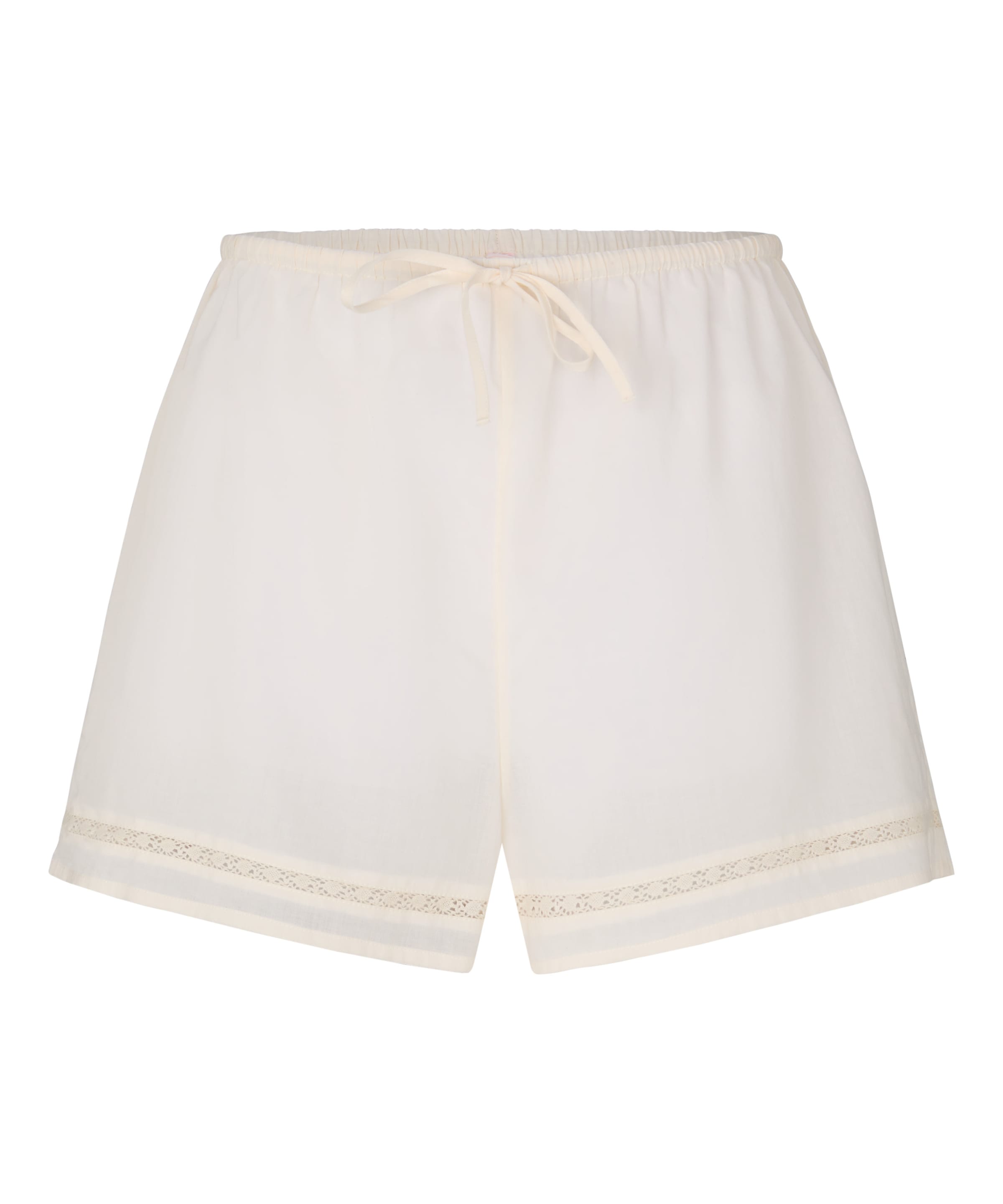Hunkemöller Shorty in Weiß: Vorderseite