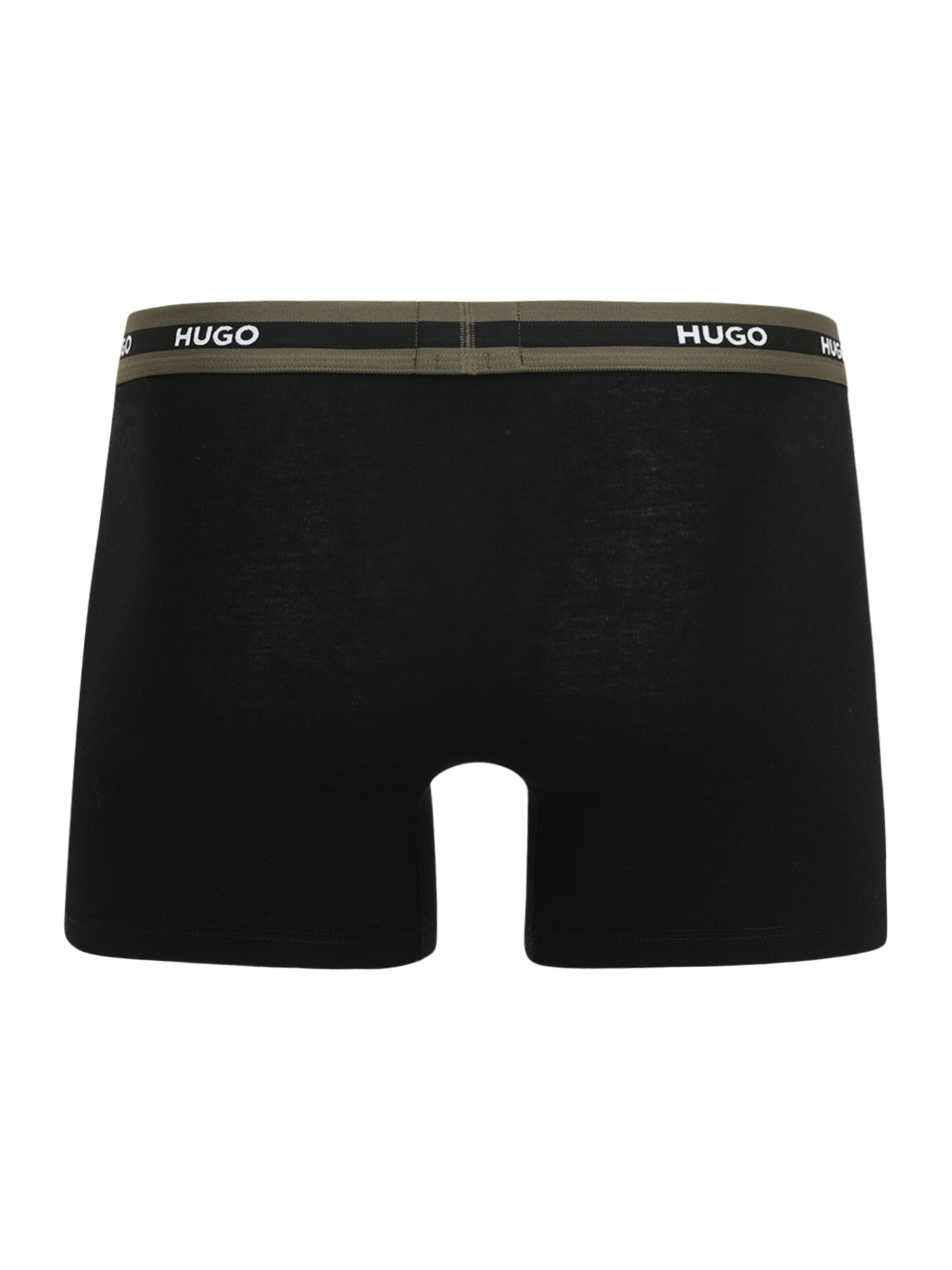 juoda HUGO Boxer trumpikės 'PLANET'