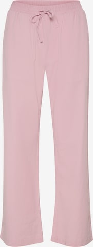 SAINT TROPEZ - Regular Calças em rosa: frente