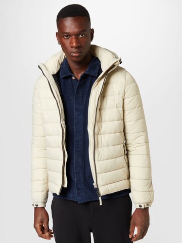 Superdry Övergångsjacka 'Fuji' i beige: framsida