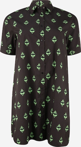 JNBY Shirt Dress in Green: front