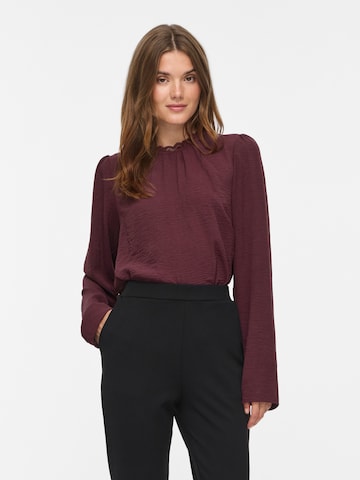 VILA - Blusa 'VIPALLAS' en rojo: frente
