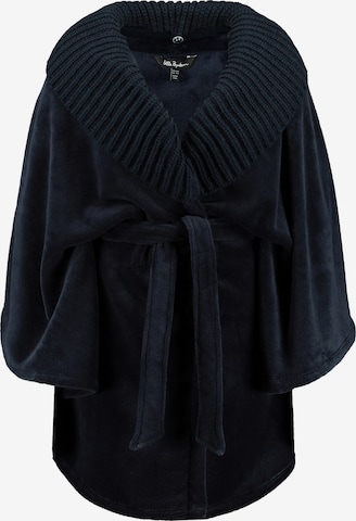 Ulla Popken Dressing Gown in Blue: front