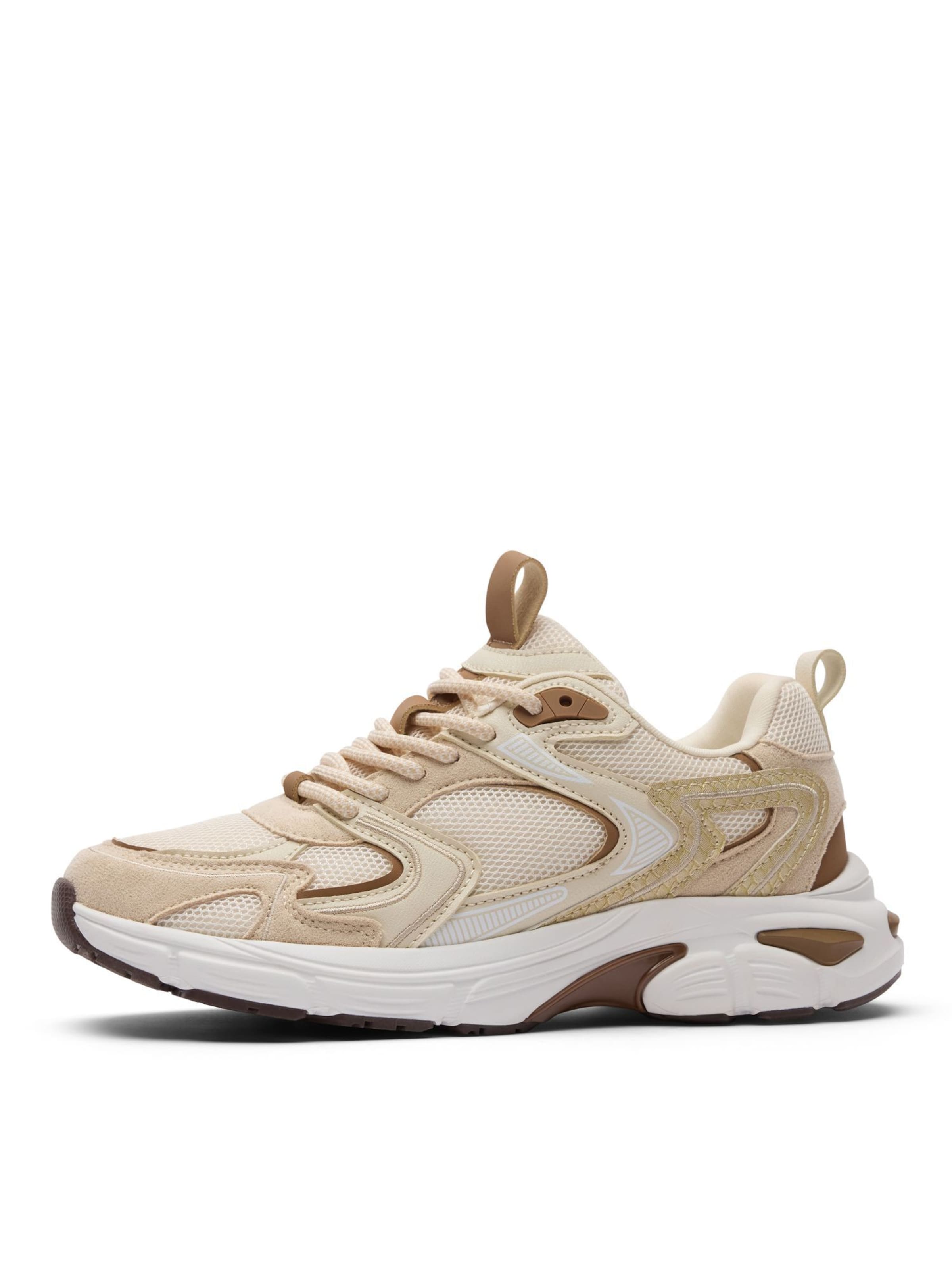 SACHA Baskets hautes en 36 en beige, Vue avec produit