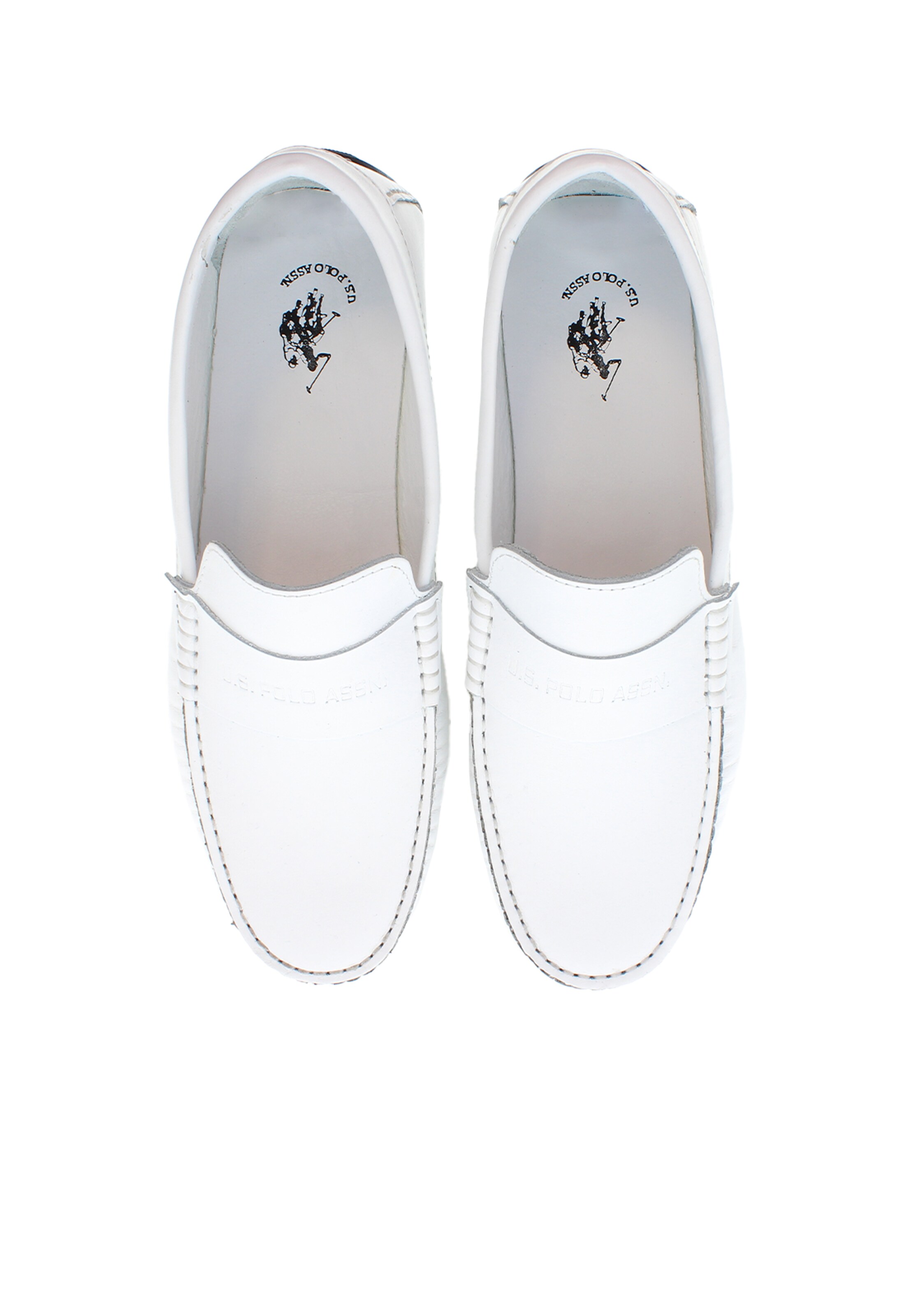 Mocassin 'RIVER003M4L1' U.S. POLO ASSN. en blanc