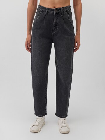 Mavi Tapered Jeans ' LAURA ' in Black: front