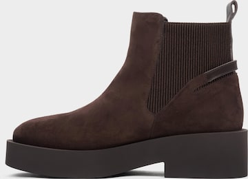 Estro Chelsea boty '11-43-29' – hnědá: přední strana