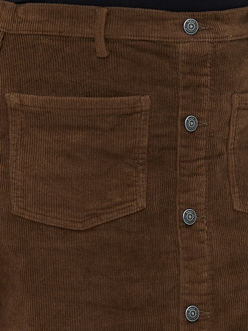 Jupe 'CARAMAZING' ONLY Carmakoma en marron