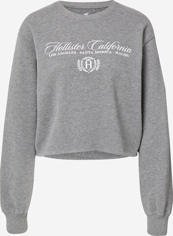 HOLLISTER Sweatshirt in Grau: predná strana