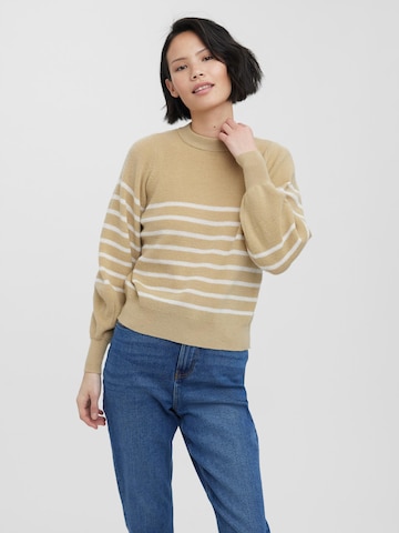 Pull-over 'Tenna' Aware en marron : devant