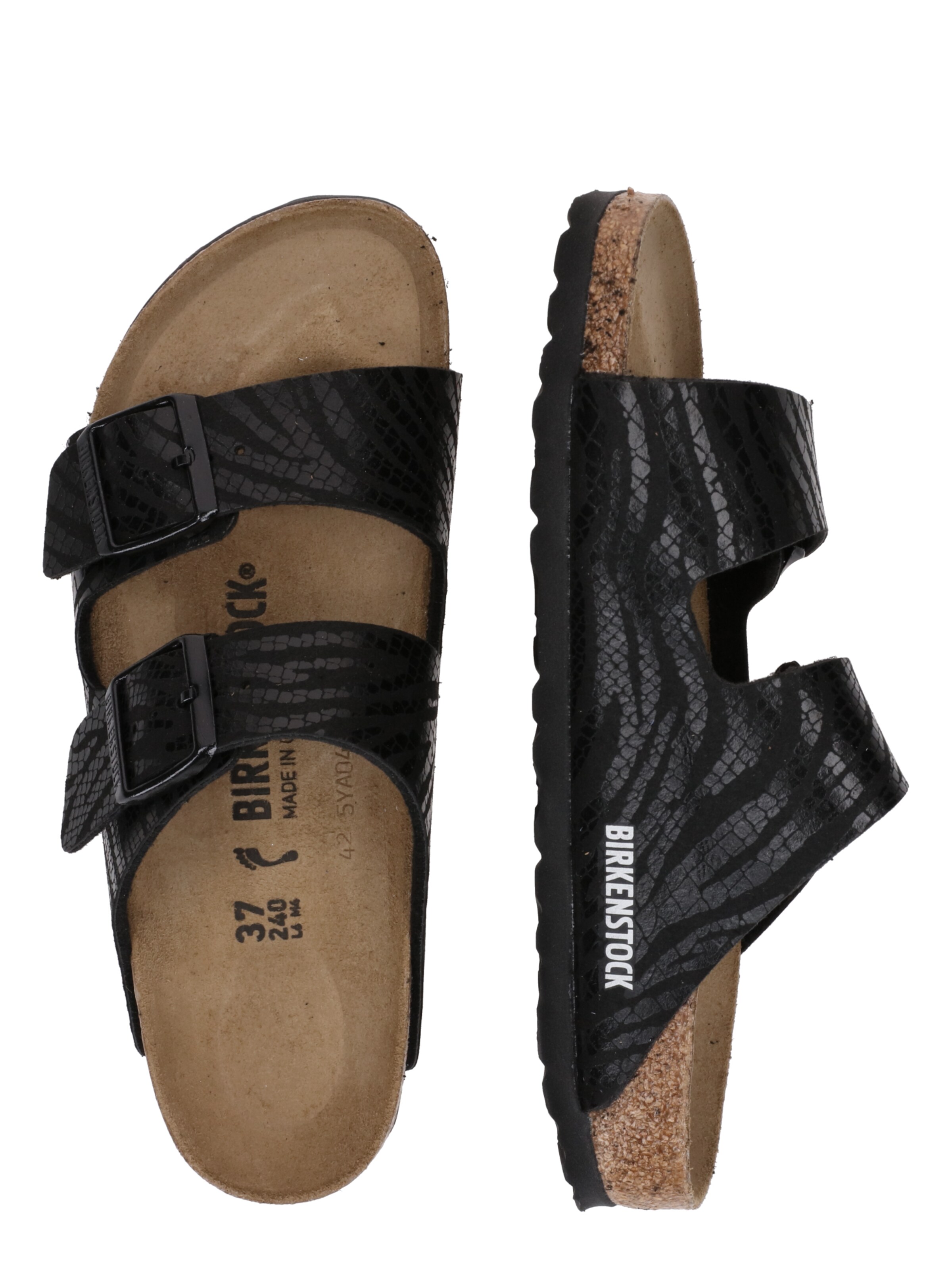 BIRKENSTOCK Papucs 'Arizona' - fekete