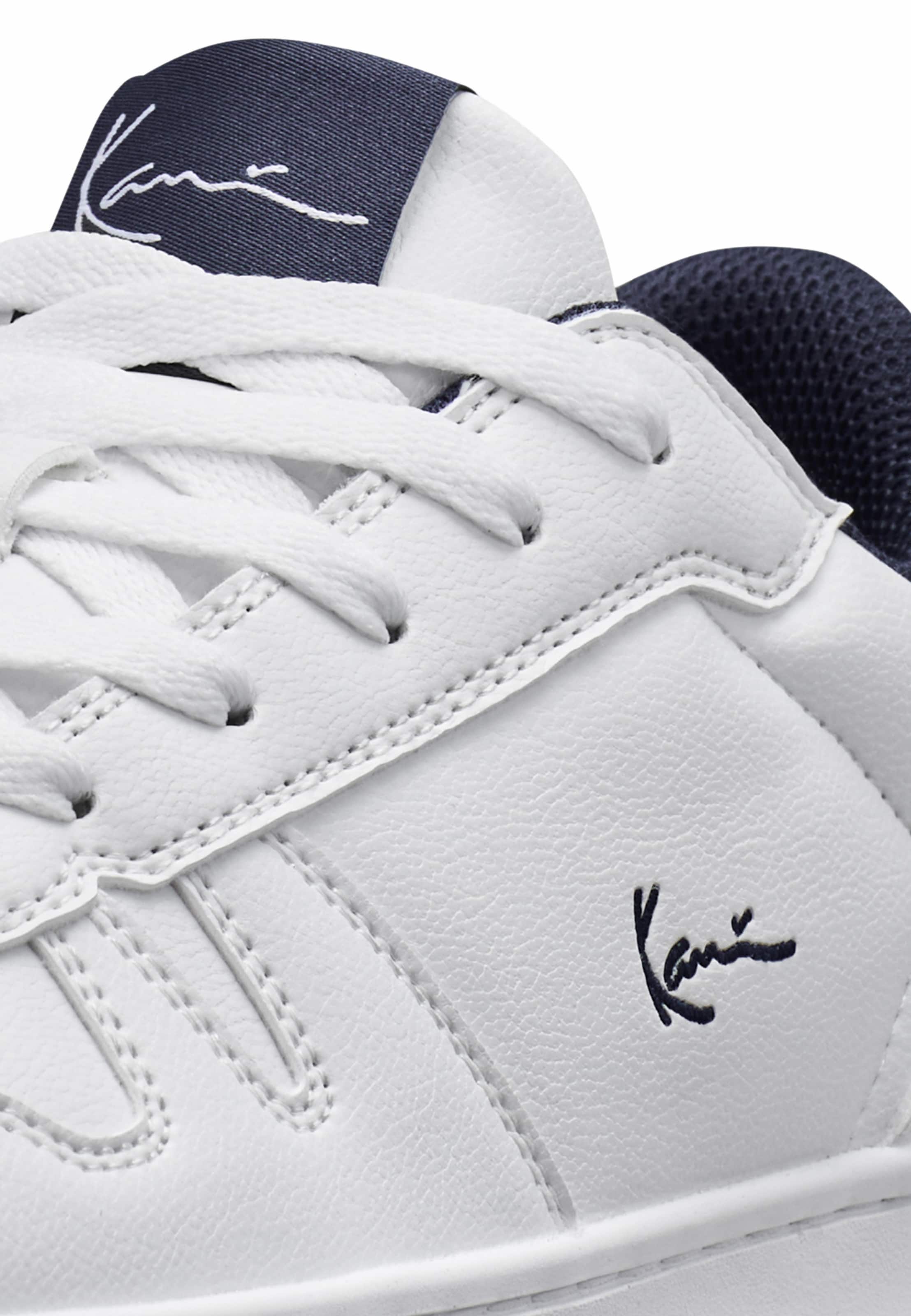 Karl Kani Platform trainers '89 Racket' in White