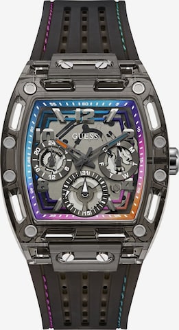 Orologio analogico ' PHOENIX ' di GUESS in nero: frontale