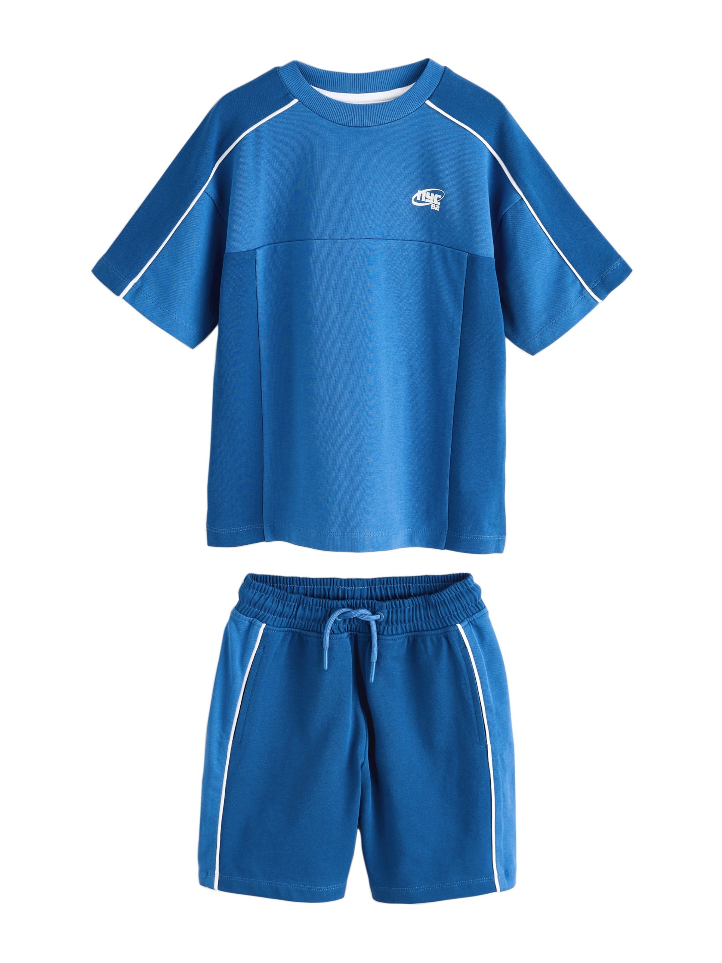 Next Set in Blau: Vorderseite