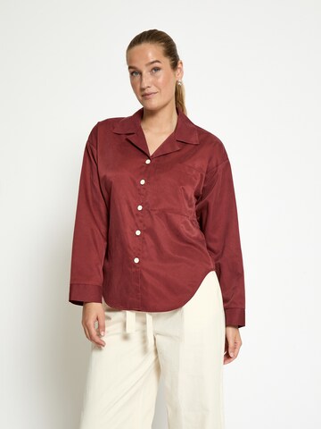 DESIRES Blouse 'Karen' in Brons: voorkant