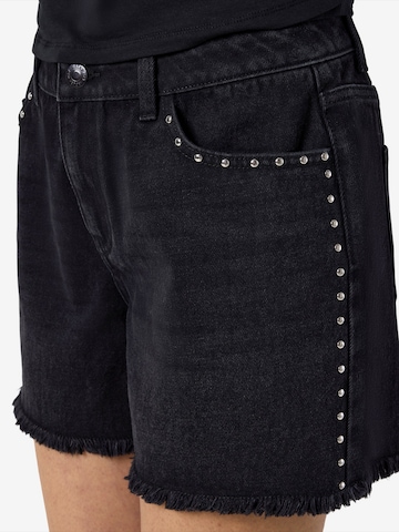 Noisy may - Loosefit Vaquero 'NMSMiley' en negro