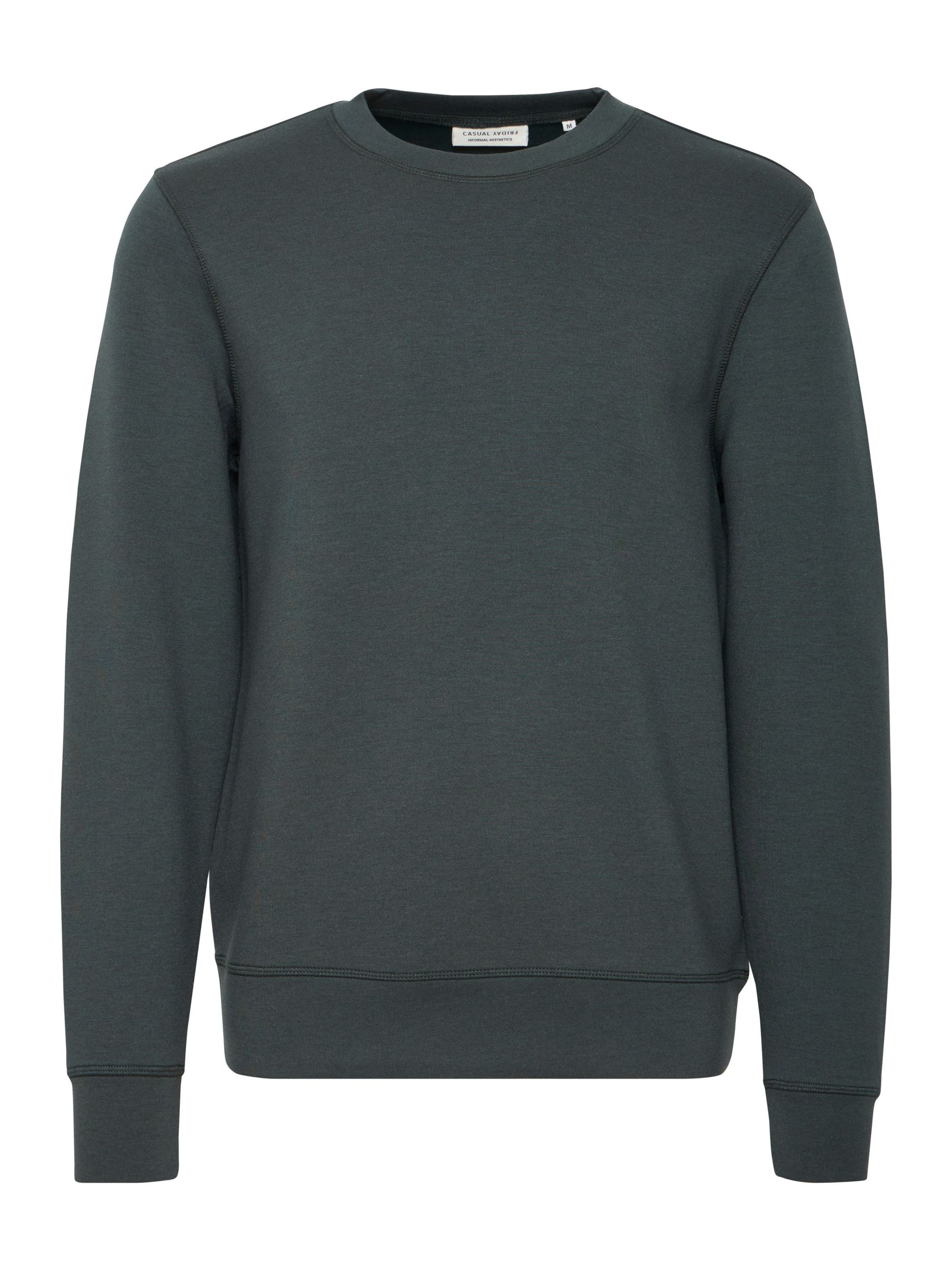 Casual Friday Sweater 'Sebastian' in Green: front