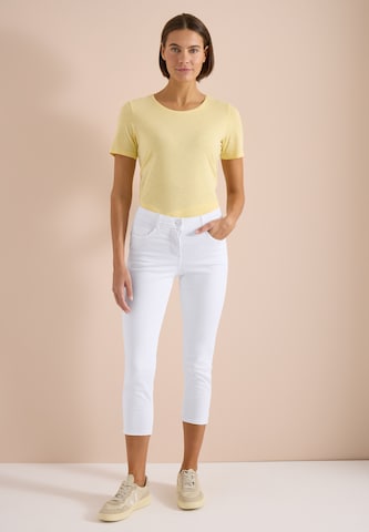 CECIL Slim fit Jeans in White: front