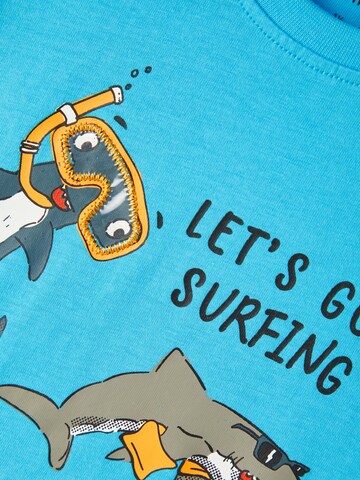 NAME IT T-Shirt 'ZEANO' in Blau