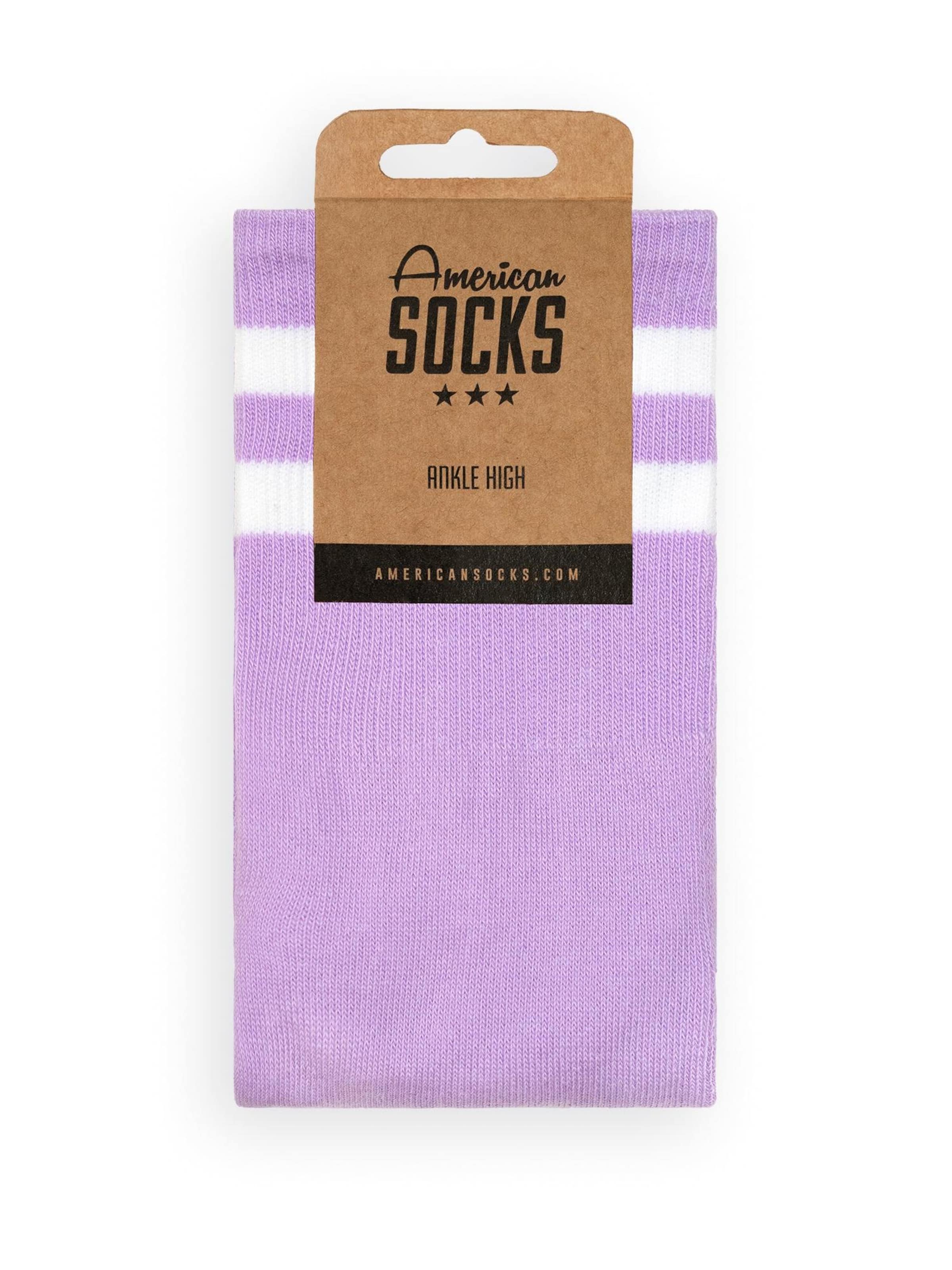 American Socks Ankle Socks in Purple