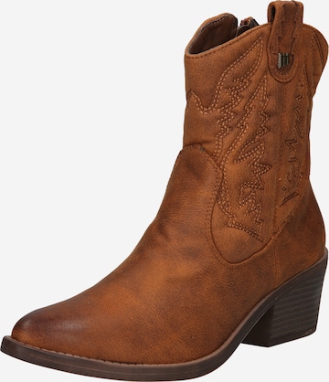 MTNG Cowboystøvler 'TANUBIS' i brun: forside