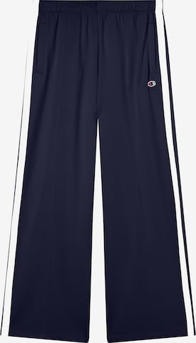 Champion Authentic Athletic Apparel Wide Leg Housut värissä sininen: etupuoli