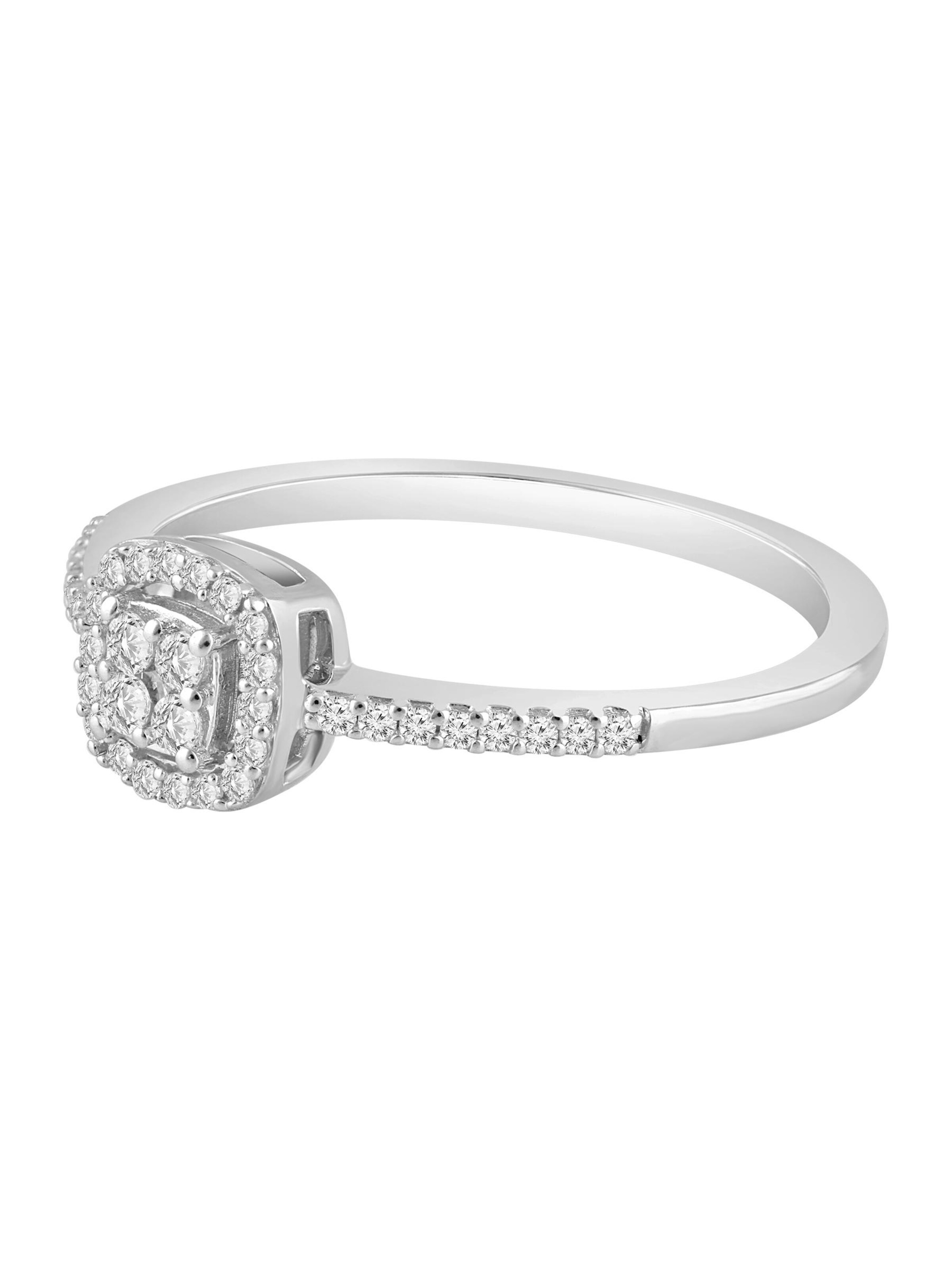 Diamant Exquis Ring in Silver