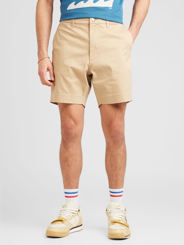 ESPRIT Slimfit Chino in Beige: voorkant