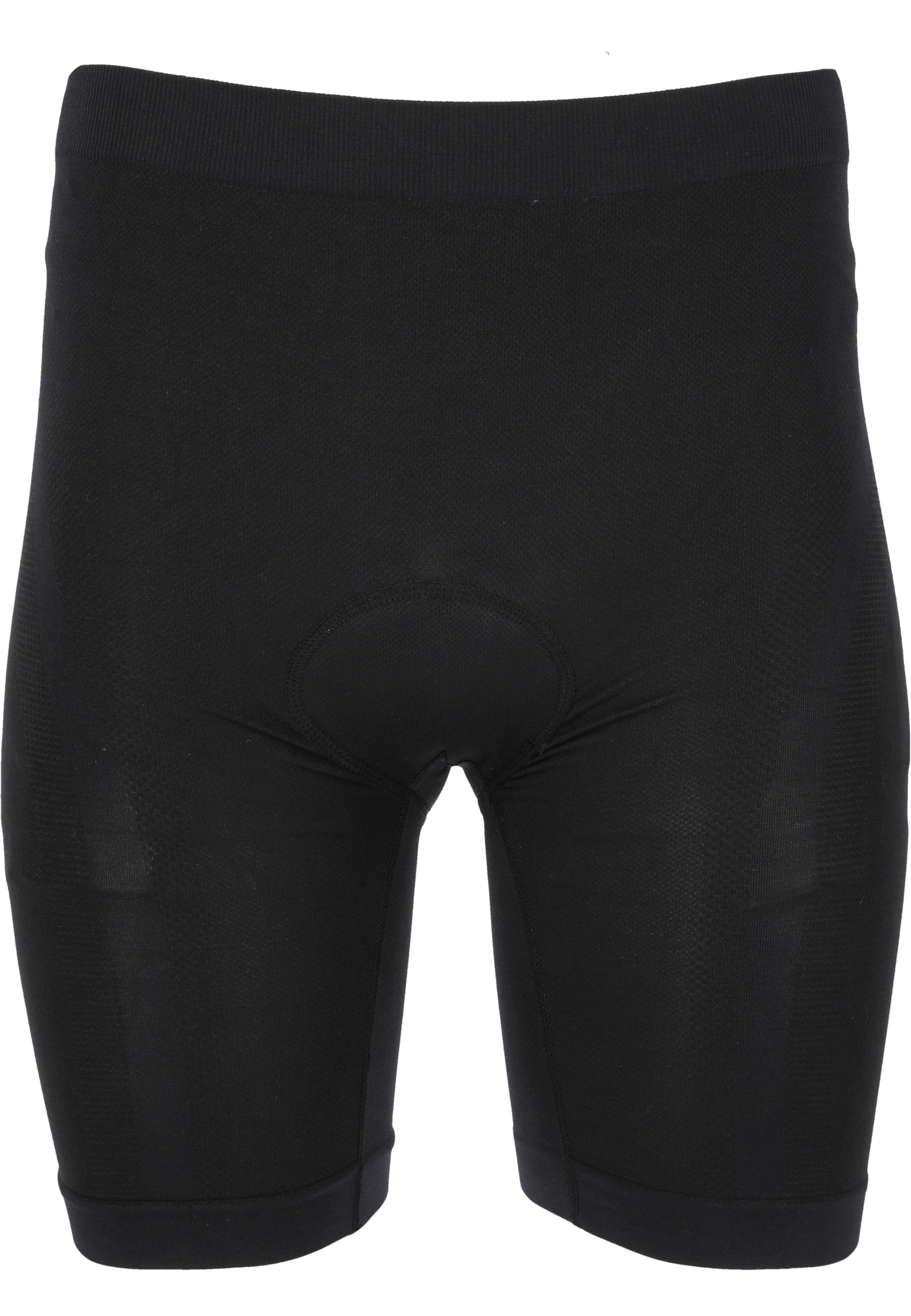 ENDURANCE Skinny Sportshorts 'Merle' in Schwarz: Vorderseite
