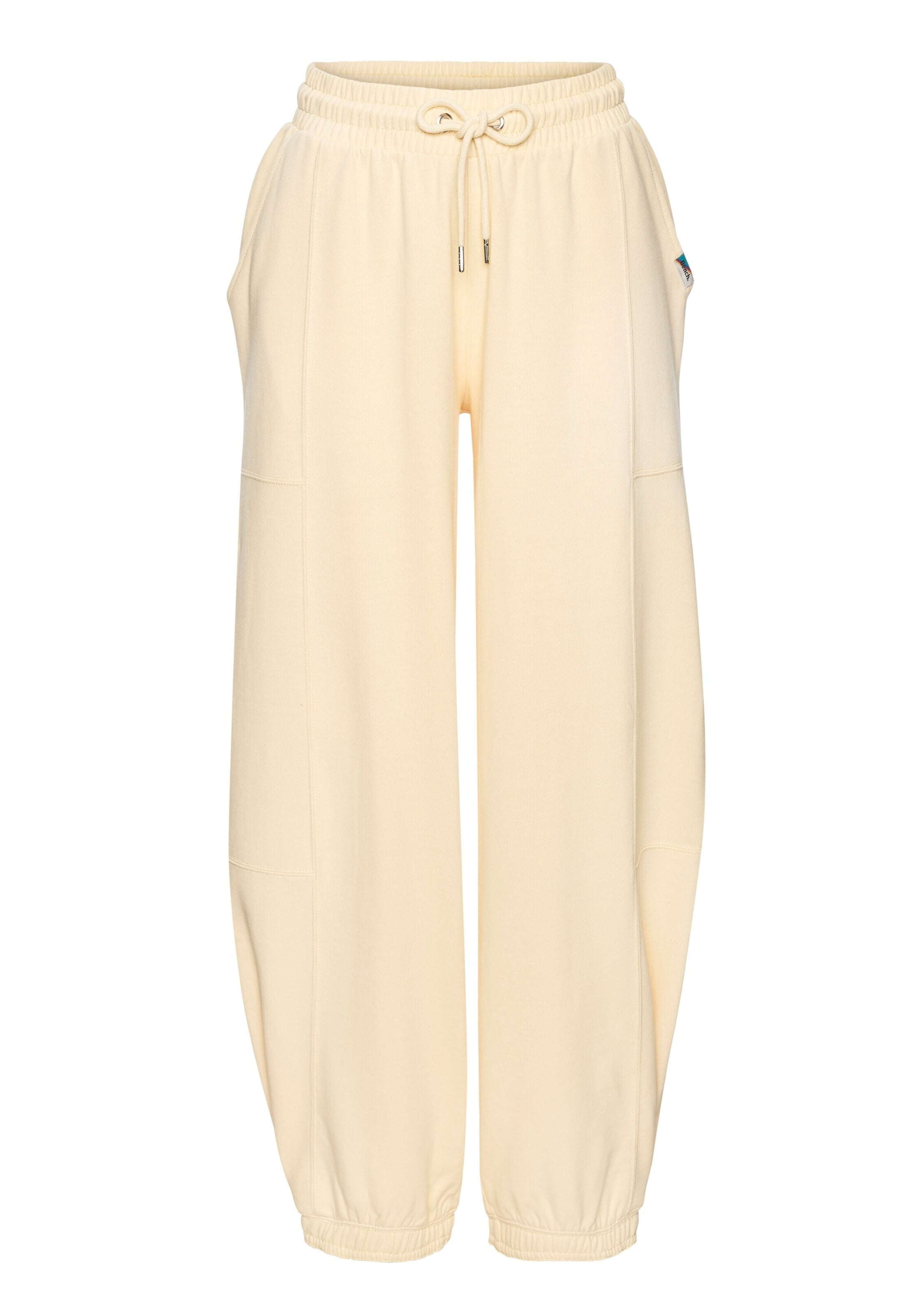 BENCH - Loosefit Calças em amarelo: frente