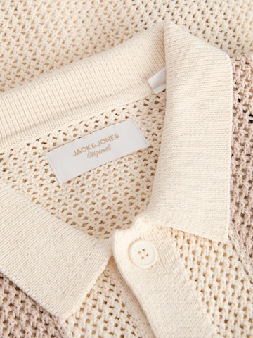 Vestes en maille JACK & JONES en blanc