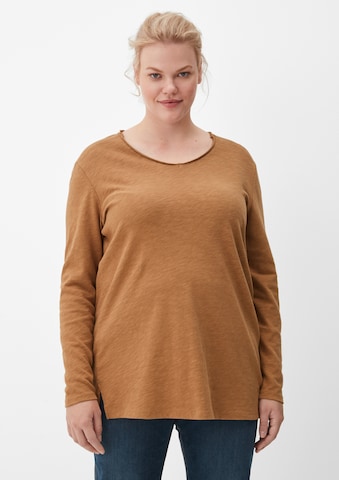 TRIANGLE Shirt in Brown: front