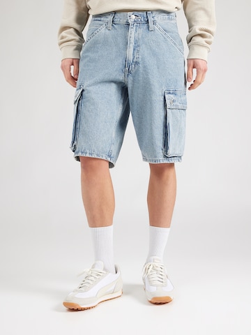 Baggy Jeans cargo '478 BAGGY' LEVI'S ® en bleu : devant