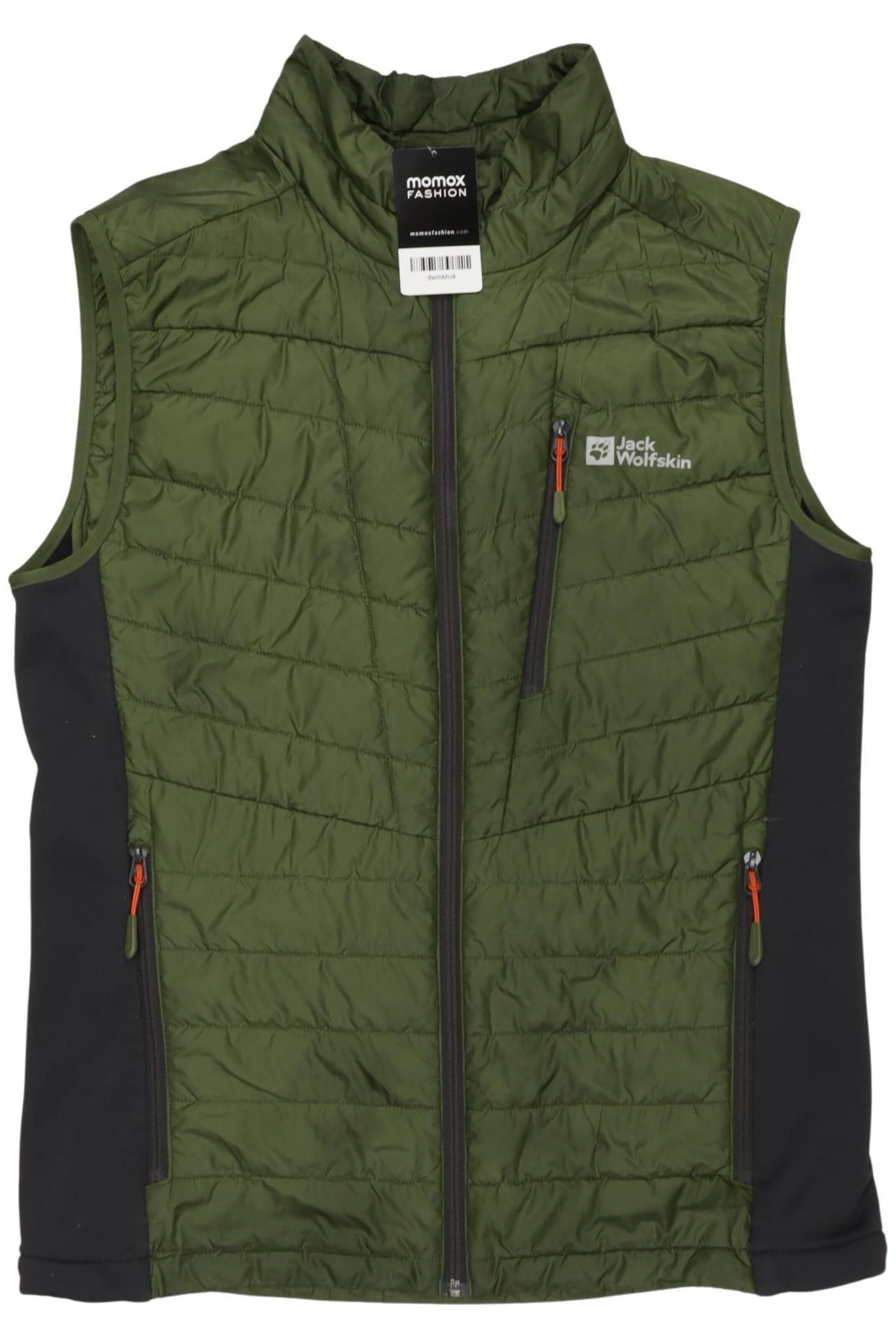JACK WOLFSKIN Weste L-XL in Grün ABOUT YOU