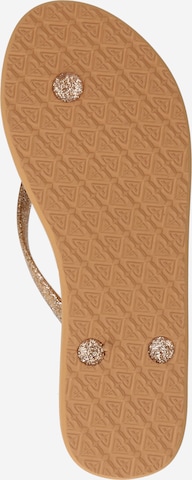 ROXY T-bar sandals 'VIVA' in Bronze