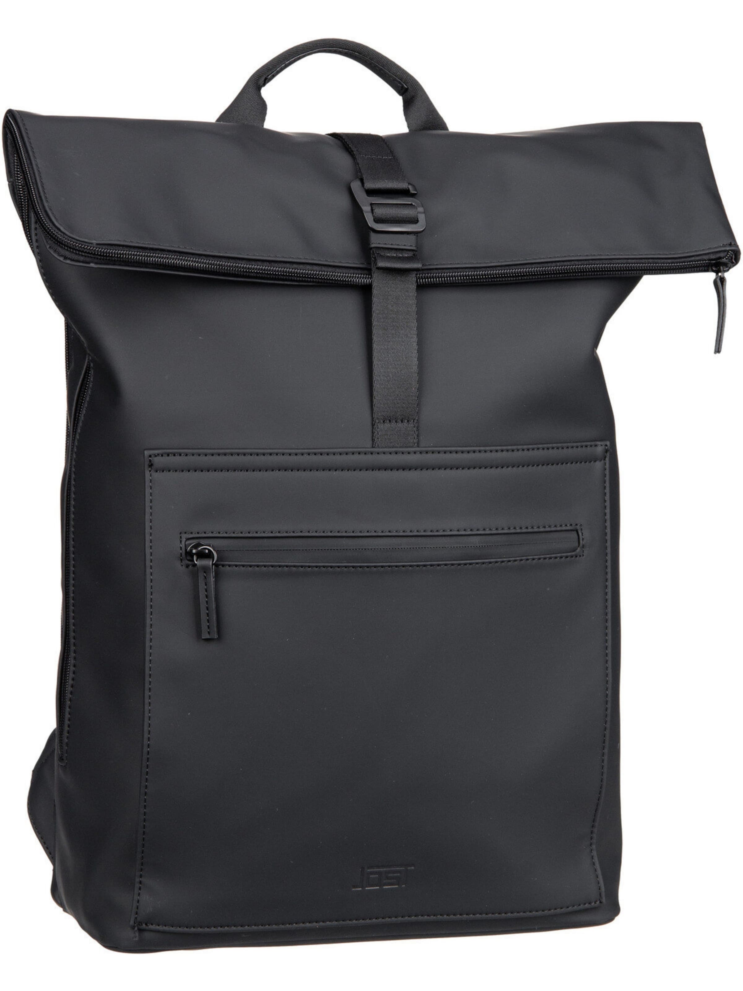 JOST Backpack 'Halmstad' in Black: front