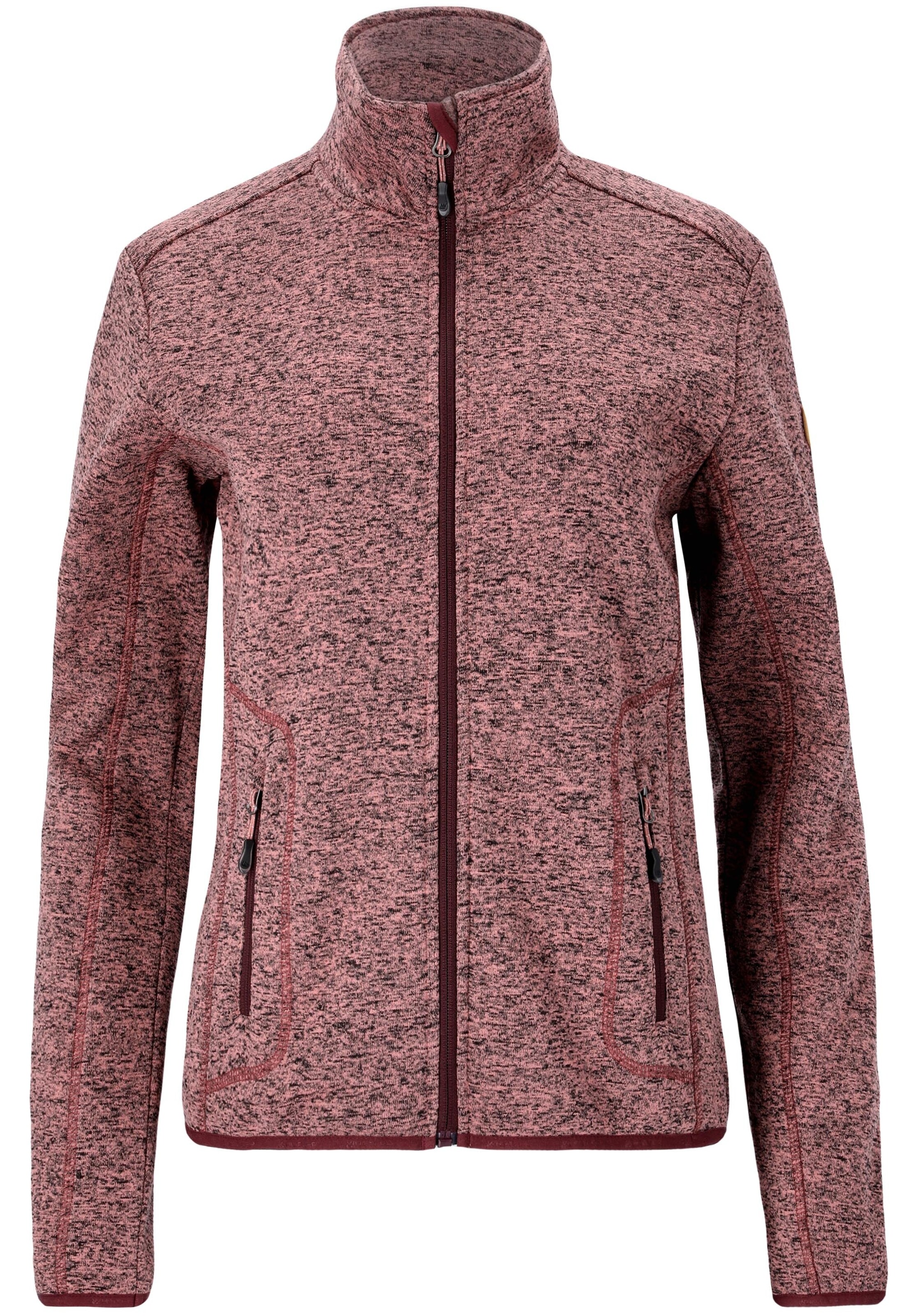 Whistler Functionele fleece jas in Rood: voorkant