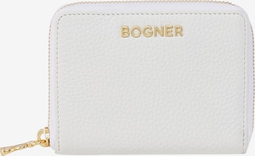 BOGNER Wallet in White: front