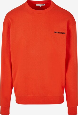 9N1M SENSE Sweatshirt in Orange: predná strana