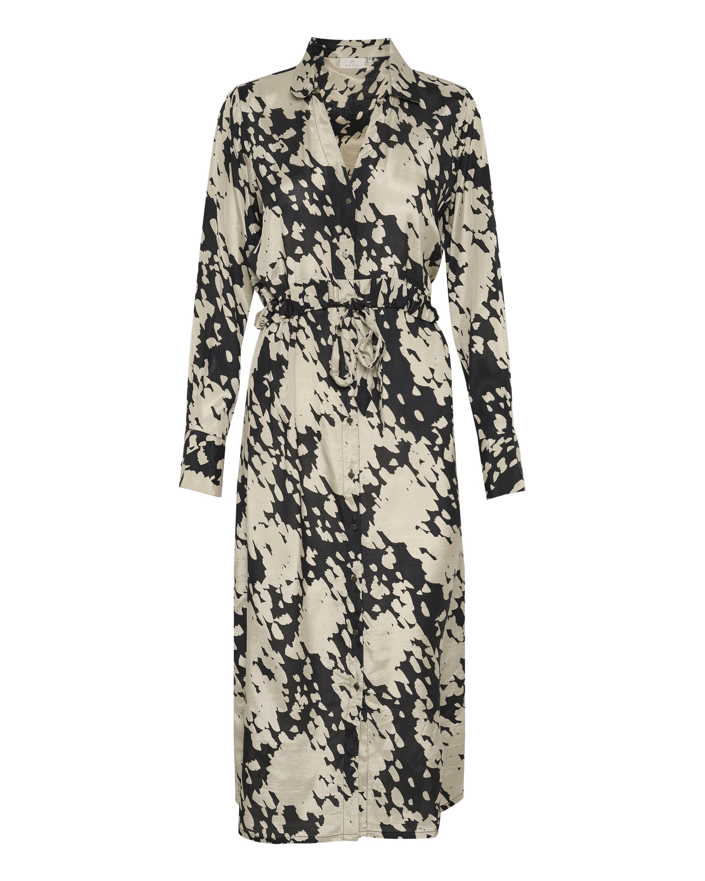 Kaffe Košilové šaty 'Milana' – béžová: přední strana