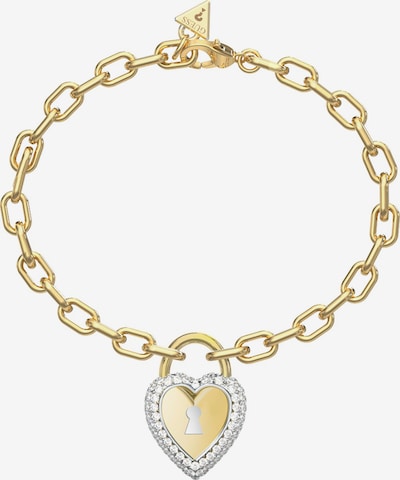 GUESS Narukvica 'HEART LOCK' u zlatno žuta, Pregled proizvoda