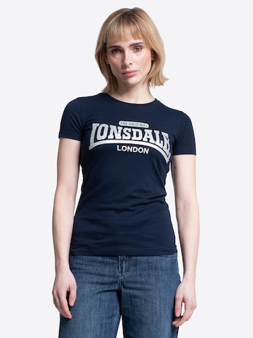 LONSDALE Paita 'TULSE' värissä sininen: etupuoli