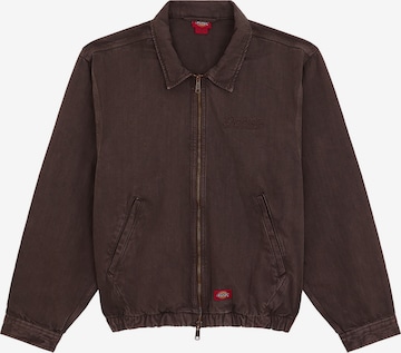 DICKIES Tussenjas 'EDGEWOOD' in Bruin: voorkant