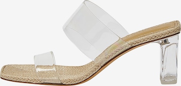 Pull&Bear Pantolette in Transparent