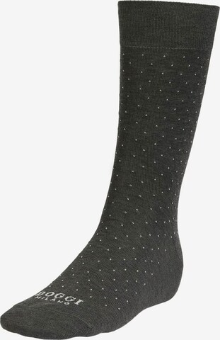 Boggi Milano Socken in Grau: predná strana