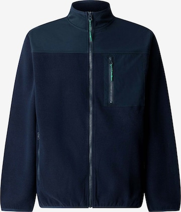 Veste en polaire Pepe Jeans en bleu : devant